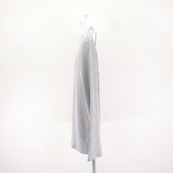 NEW Hurley Gray Waffle Knit Lightweight Sweater Medium Crew Neck Cotton Polyeste - Picture 6 of 11